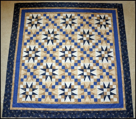 Indigo Stars quilt 002 Indigo Stars quilt 002