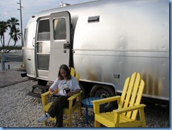 6602 Texas, South Padre Island -KOA Kampground - Karen outside RV 6602 Texas, South Padre Island -KOA Kampground - Karen outside RV