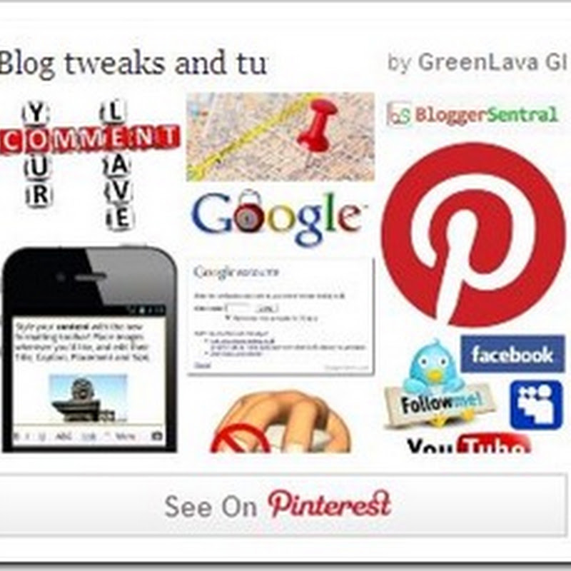 BloggerSentral blogging tips