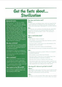 Cover of Helen Ferry's Book Get The Facts About Sterilization