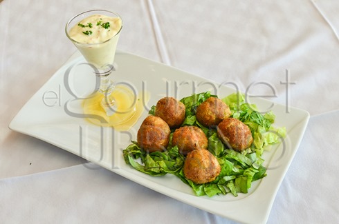 Il Divo Restaurant: Croquetas de Aceitunas