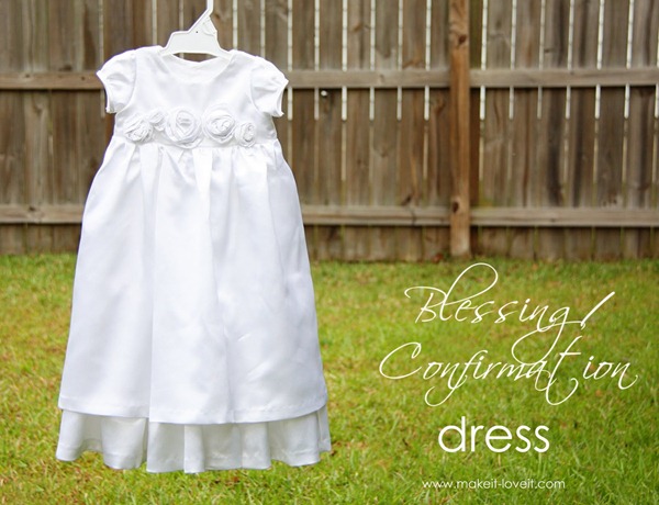 blessing dress tutorial