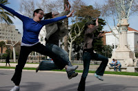 Jumping girls
