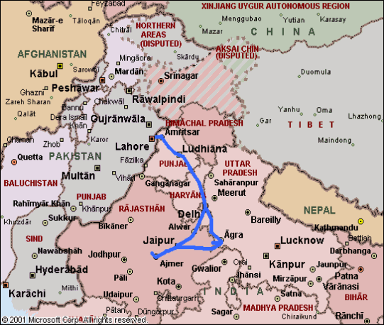 map_india_northwest 8 map_india_northwest 8