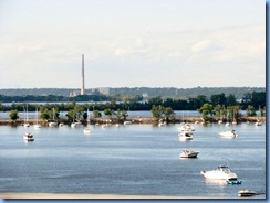 4680 Wisconsin - I-94 (US-20) - Lake St Croix from I-94 bridge crossing from Hudson, WI to Lakeland, MN