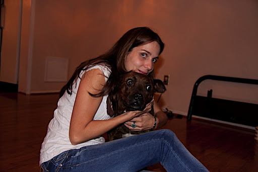 Ana with Petunia