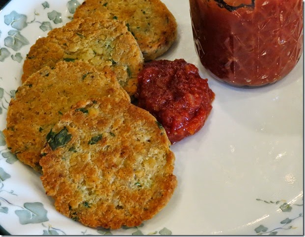 Red Lentil Patties with Spicy Tomato Jam 2