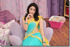 Tamanna in blue dress