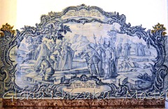 Glória Ishizaka - Mosteiro de Alcobaça - 2012 - Sala dos Reis - azulejo 9 Glória Ishizaka - Mosteiro de Alcobaça - 2012 - Sala dos Reis - azulejo 9