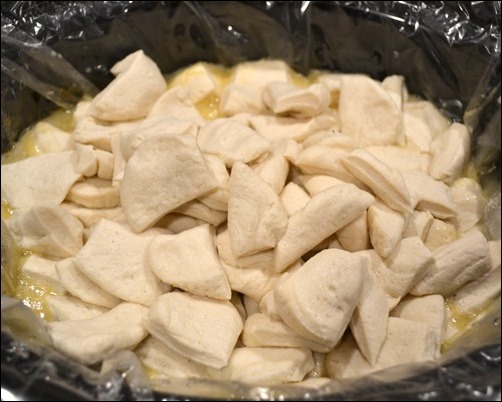 add biscuit pieces add biscuit pieces