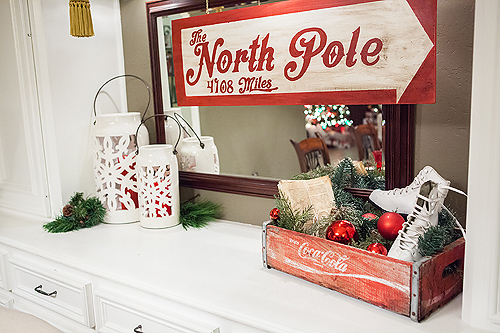 North pole location distance sign. A truly stunning Christmas Home Tour as part of the Christmas in the Country Blog Tour. This Plaid Inspired Country Christmas will knock your socks off. Features tours of the Living room, Dining Room and a Cocoa hot chocolate bar in the Breakfast room. There is so much inspiration for Christmas decorations in this one post. Be prepared to feel like you are cuddled up by the fire in a warm Northwoods comfy cottage! #country #Christmas #Plaid #Holiday decorating #Holiday ideas #Holidays #Christmas decor #Holiday decor North pole location distance sign. A truly stunning Christmas Home Tour as part of the Christmas in the Country Blog Tour. This Plaid Inspired Country Christmas will knock your socks off. Features tours of the Living room, Dining Room and a Cocoa hot chocolate bar in the Breakfast room. There is so much inspiration for Christmas decorations in this one post. Be prepared to feel like you are cuddled up by the fire in a warm Northwoods comfy cottage! #country #Christmas #Plaid #Holiday decorating #Holiday ideas #Holidays #Christmas decor #Holiday decor