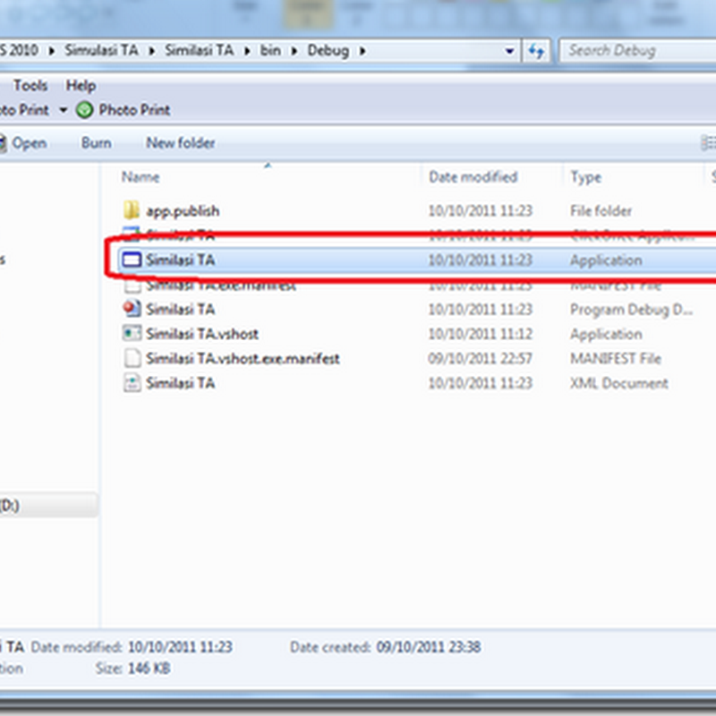 Cara Membuat File Exe dan Setup di VB.Net 2010 