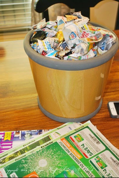 Fill pot with crumpled newspaper ads.jpg Fill pot with crumpled newspaper ads