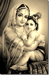 Krishna and Mother Yashoda