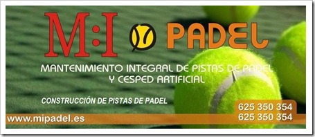 CAMPA&Ntilde;A MIPADEL MANTENIMIENTO PISTAS DE PADEL 2011