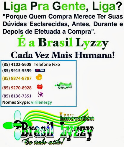 telefone e logo brasil lyzzy