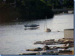 8159 Ontario Kenora Best Western Lakeside Inn on Lake of the Woods - view from our table in the hotel`s Waterside Restaurant