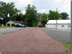 3820 Ohio -Upper Sandusky, OH - Lincoln Highway - 16 ft wide brick remnant of Lincoln Highway