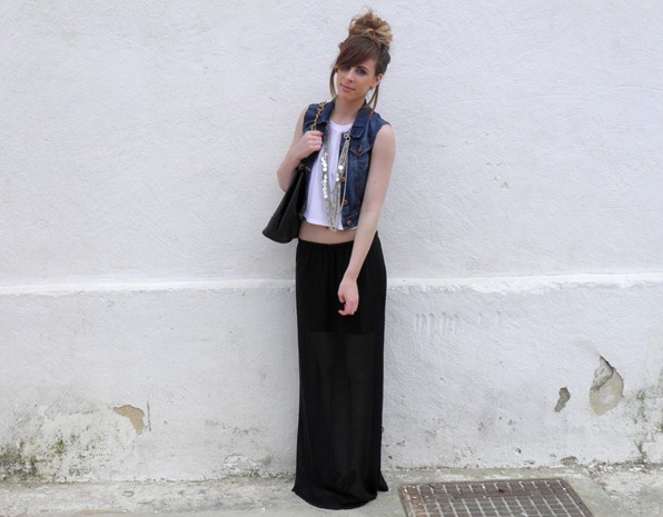 sheer black maxi skirt 3