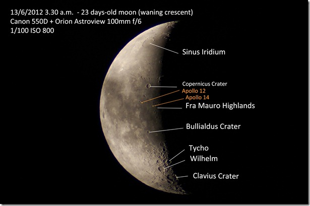 23 day old moon annotated 23 day old moon annotated