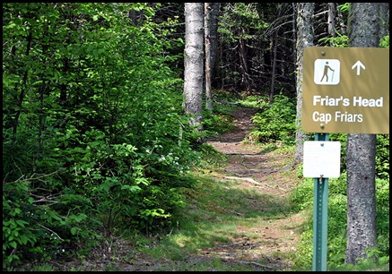 01 - Friar's Head Hike - Sign