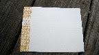 Starshaped Press also designed the couple's thank-you notes. Starshaped Press also designed the couple's thank-you notes.