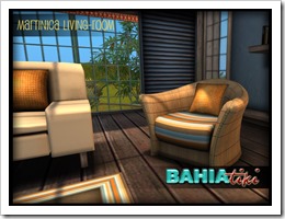 Bahia Tiki- Martinica Living-room2