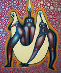 "LINKS" 50x60 (oil/acrylic on canvas)