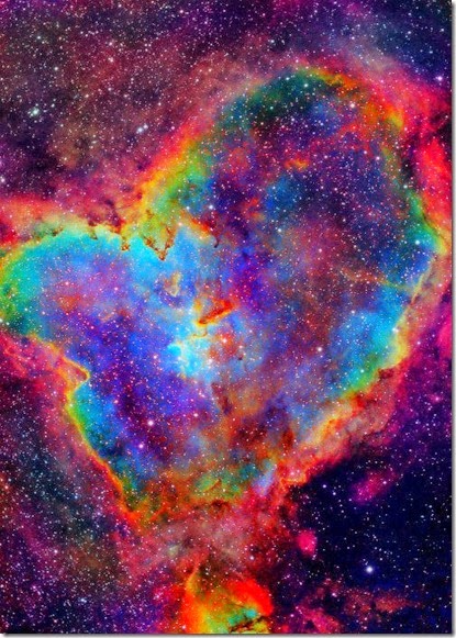 Nebulosa corazon las nebulosas mas bellas