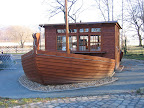 Bootsausschank im Biergarten F�hrhaus Kleinzschachwitz, Dresden
