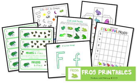 Free Frog Printable Pack Free Frog Printable Pack