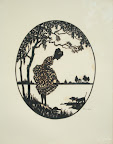 Siluette. Art nr. 30016. Mått ink ram. 23x29. Signerad