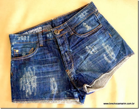 short jeans Farm Brecho Camarim