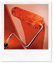 foam roller to paint the wrought iron foam roller to paint the wrought iron