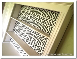 How to Make Your Own Stencil - tutorial on how to create and apply your own stencil design to furniture like headboards, bookcases, and more