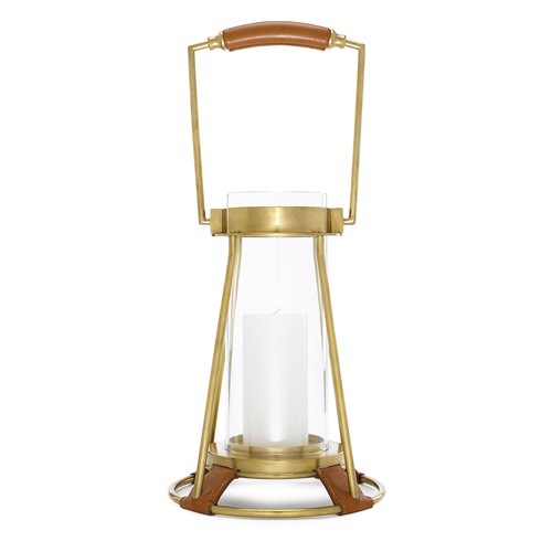 I've included several lanterns in this post, but this one in particular draws my attention. The combination of leather and brass is very attractive.
(chelseagiftsonline.com) I've included several lanterns in this post, but this one in particular draws my attention. The combination of leather and brass is very attractive.
(chelseagiftsonline.com)