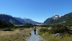 Mueller Hut Route, Tag 1.