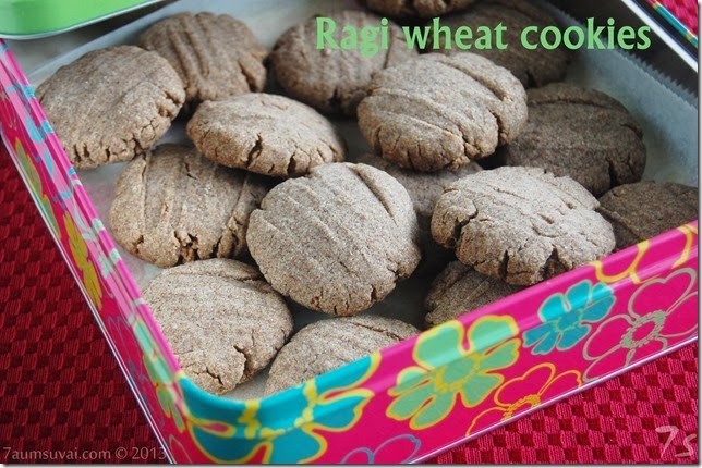 Ragi wheat cookies pic2