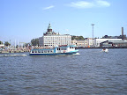 Waterbus in harbor
