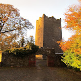 Ross Castle Tower with fall colors