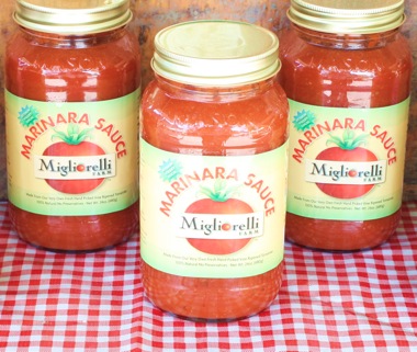 Migliorelli marinara sauce rhinebeck farmers market