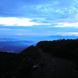 First light looking north east from the top of Gunung Gede (Daniel Quinn, December 2011)