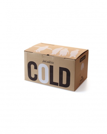 Free of the slow-to-biodegrade foam found in most coolers, the Cooler Box by Cascades is fashioned from 70 percent recycled cardboard and has stay-fresh interior lining.