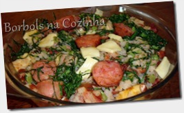 Arroz e feijão de forno Arroz e feijão de forno