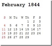February 1844 February 1844