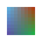 color palette 1, 2011, digital c-print (single edition), 40 x 40 in.