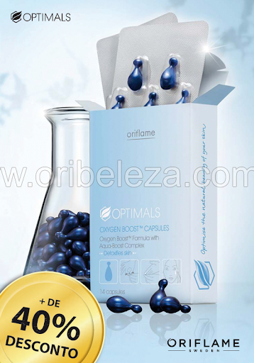 Cápsulas Oxygen Boost – Catálogo 10/2011 da Oriflame Cápsulas Oxygen Boost – Catálogo 10/2011 da Oriflame