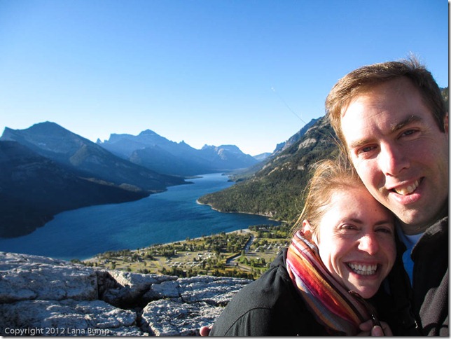 Hiking Bear's Hump in Waterton