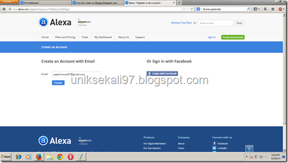 cara daftar blogspot ke alexa cara daftar blogspot ke alexa