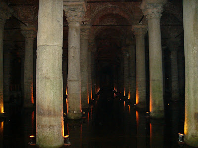 Day 2: Visit to the atmospheric Underground Basilica Cistern, Istanbul.